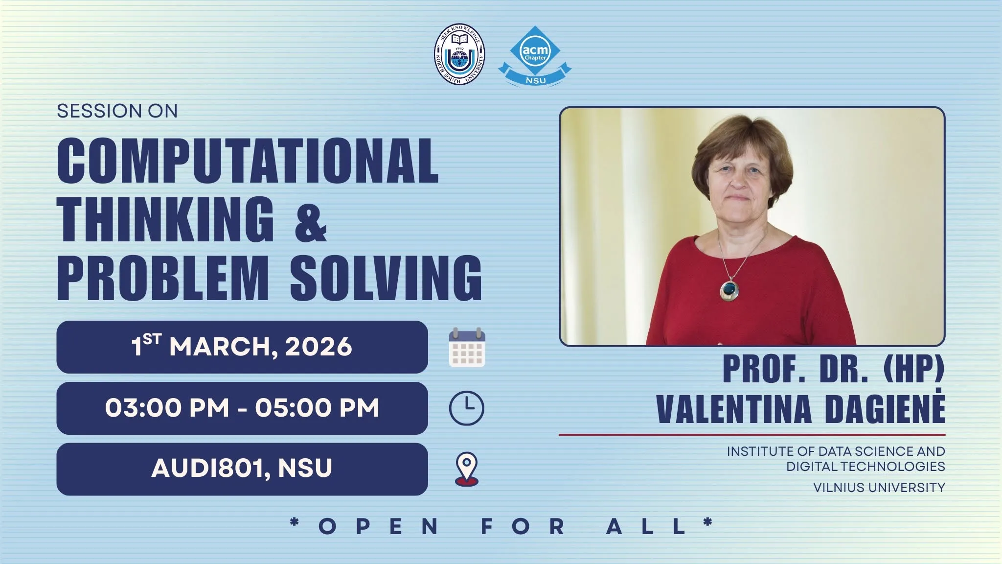 𝐂𝐨𝐦𝐩𝐮𝐭𝐚𝐭𝐢𝐨𝐧𝐚𝐥 𝐓𝐡𝐢𝐧𝐤𝐢𝐧𝐠 𝐚𝐧𝐝 𝐏𝐫𝐨𝐛𝐥𝐞𝐦 𝐒𝐨𝐥𝐯𝐢𝐧𝐠 by 𝐏𝐫𝐨𝐟𝐞𝐬𝐬𝐨𝐫 𝐃𝐫. (𝐇𝐏) 𝐕𝐚𝐥𝐞𝐧𝐭𝐢𝐧𝐚 𝐃𝐚𝐠𝐢𝐞𝐧𝐞̇